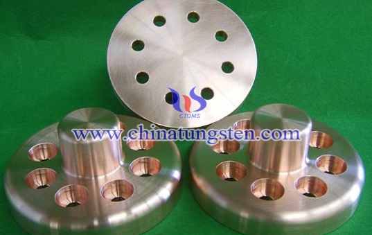 Tungsten Copper Electrical Contacts Picture